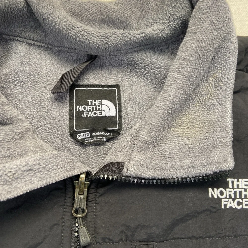The North Face Denali Fleece Jacket Mens XL Gray Polartec Y2k Vintage Gorpcore